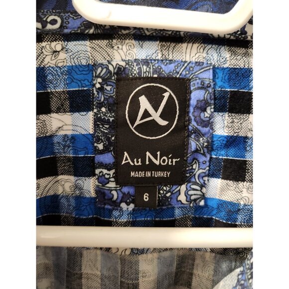 Au Noir Long Sleeves Men Shirt Size 6 Pre-Owned - Picture 3 of 10